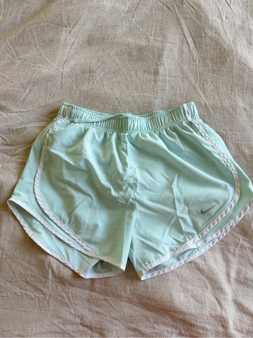 Women's 3-Pack Running Shorts — Black, Blue, Mint. Size S - Picture 4 of 7